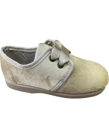 PANTOFOLE ANDREA RUIZ BLUTCHER IN VELLUTO MARRONE TERRA 120-T MARRóN