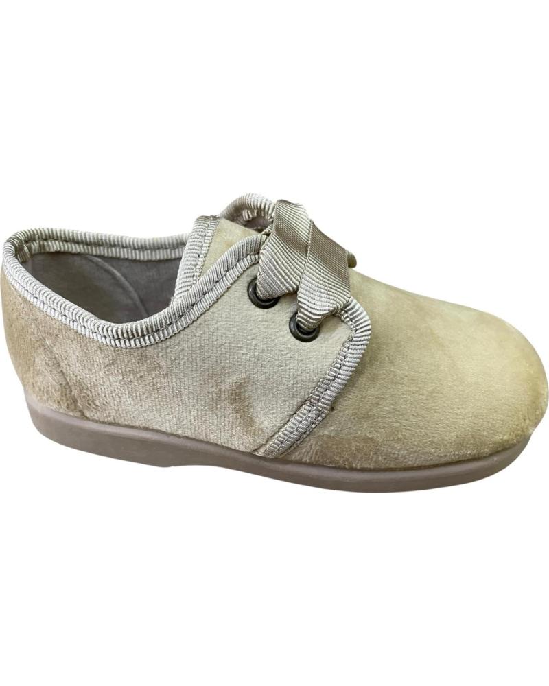 PANTOFOLE ANDREA RUIZ BLUTCHER IN VELLUTO MARRONE TERRA 120-T MARRóN