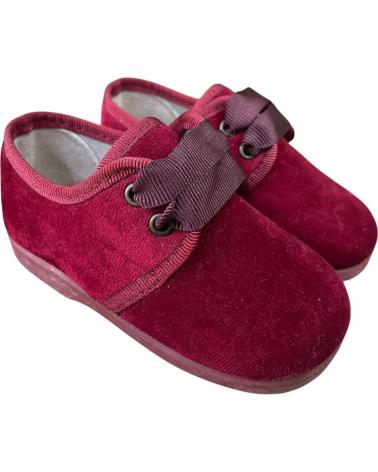 PANTOFOLE ANDREA RUIZ BLUTCHER IN VELLUTO BORDEAUX MODELLO 120-T AZUL