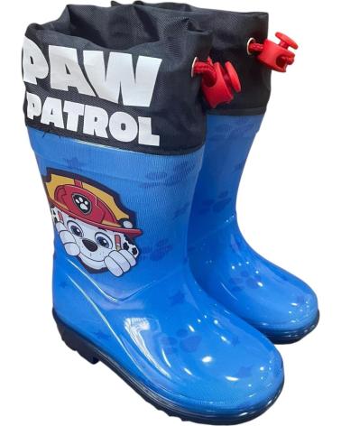 STIVALE DA PIOGGIA BAMBINO BUBBLE BOBBLE PAW PATROL BLU AZUL