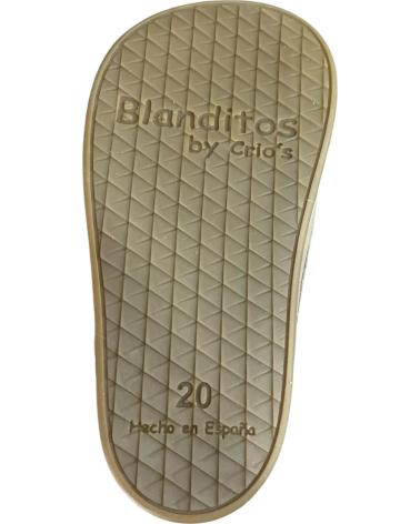 BLANDITOS BOTIM RESPEITOSO DUBLIN AREIA FECHO DE VELCRO NARANJA