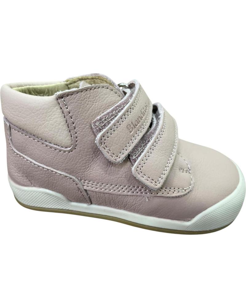 BOTIM INFANTIL BLANDITOS DUBLIN BY CRIOS ROSA COM FECHO DE VELCRO ROSA