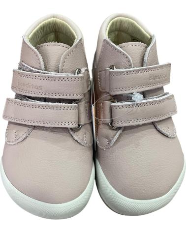 BOTIM INFANTIL BLANDITOS DUBLIN BY CRIOS ROSA COM FECHO DE VELCRO ROSA