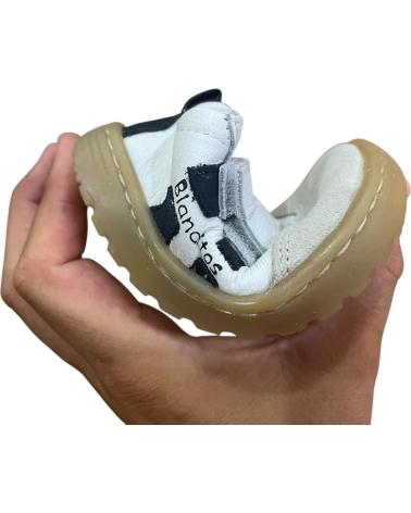 SAPATILHA INFANTIL BLANDITOS LISBOA BY CRIOS BRANCA COM FECHO DE VELCRO BLANCO