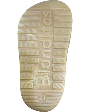SAPATILHA INFANTIL BLANDITOS LISBOA BY CRIOS BRANCA COM FECHO DE VELCRO BLANCO