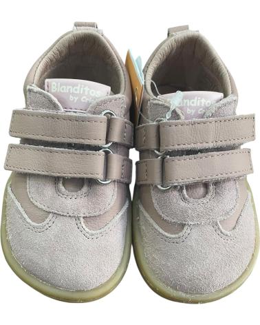 SAPATILHA INFANTIL BLANDITOS LISBOA BY CRIOS ROSA COM FECHO DE VELCRO ROSA