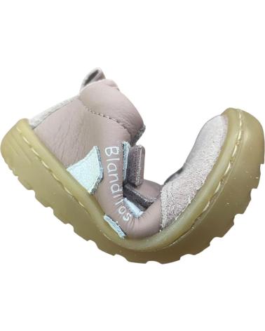 SAPATILHA INFANTIL BLANDITOS LISBOA BY CRIOS ROSA COM FECHO DE VELCRO ROSA