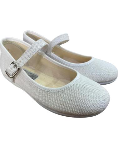 ANDREA RUIZ MERCEDITA DE LINO CON HEBILLA 790 BLANCA BLANCO