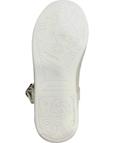 ANDREA RUIZ MERCEDITA DE LINO CON HEBILLA 790 BLANCA BLANCO