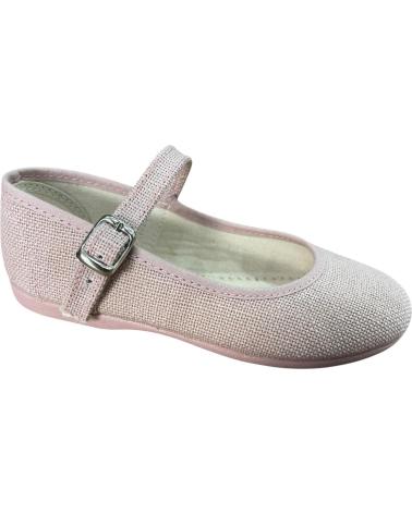 ANDREA RUIZ MERCEDITA DE LINO CON HEBILLA 790 ROSA MAQUILLAJE ROSA