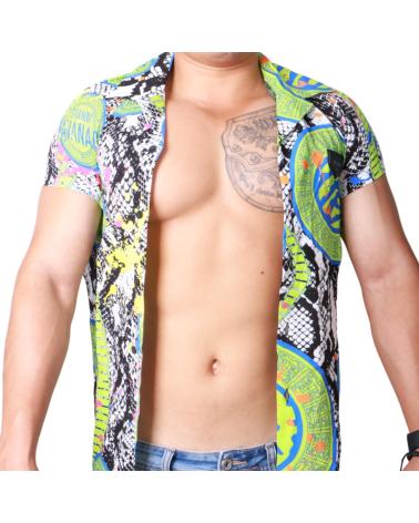 GIANNI KAVANAGH CAMISA EUPHORIA HAWAIANA VERDE