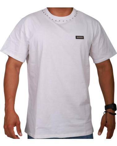 CAMISETA OVERSIZE GIANNI KAVANAGH PALMS BLANCA