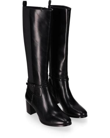 CHIKA10 BOTA ALTA TACON PARA MUJER CAYETANA 04 COLOR NEGRO
