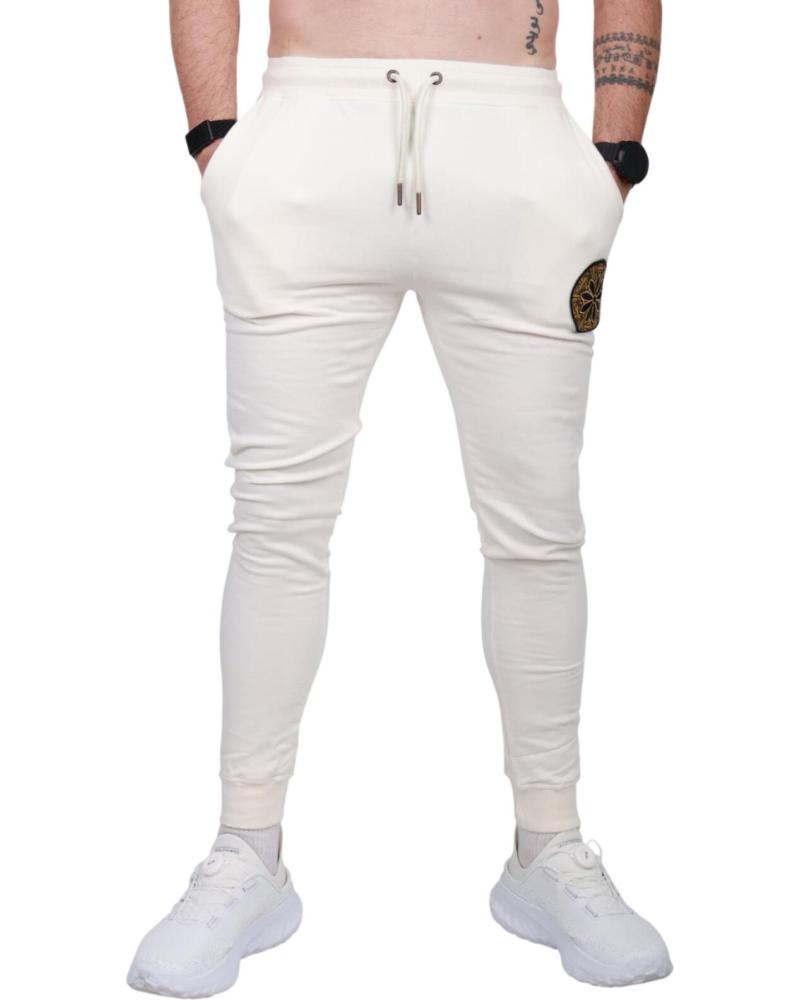 GIANNI KAVANAGH PANTALON OPIUM SAND BLANCO