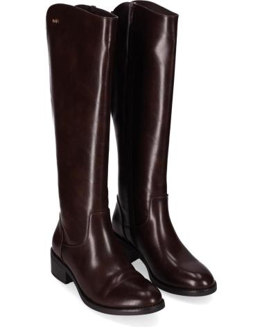 CHIKA10 BOTA ALTA PARA MUJER ENARA 01 COLOR MARRON MARRóN