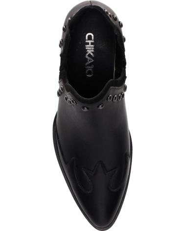 CHIKA10 CHIKA 10 BOTIN COWBOY PARA MUJER NEREIDA 10 COLOR NEGRO