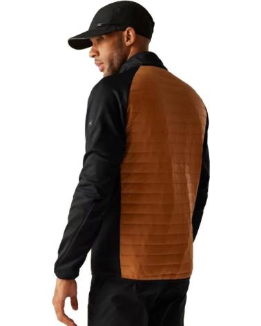 REGATTA CHAQUETA CLUMBERL HYBRID MARRON RMN312-ZLK NEGRO MARRON