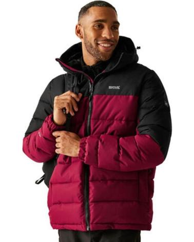 REGATTA CHAQUETA ALDTHOM RMN306-ZR0 NEGRO GRANATE