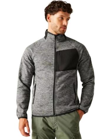 REGATTA SUDADERA CON CREMALLERA SAZANCE RMA665-42B GRIS