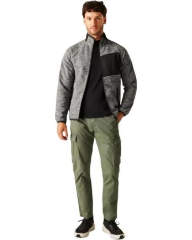 REGATTA SUDADERA CON CREMALLERA SAZANCE RMA665-42B GRIS