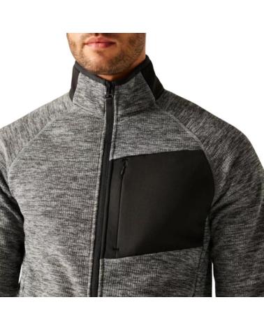 REGATTA SUDADERA CON CREMALLERA SAZANCE RMA665-42B GRIS