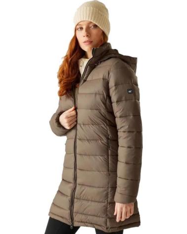 REGATTA CHAQUETA LARGA STARTER RWN208-4S8 MARRON