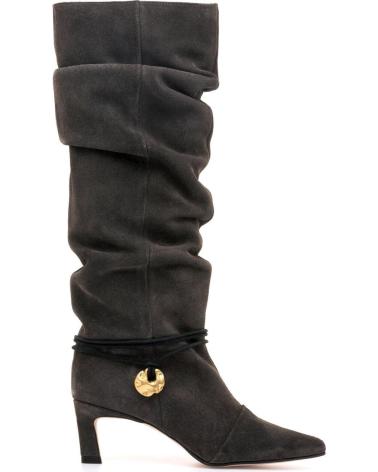 STIVALE MTNG 55921 GRIGIO A GAMBALE ALTO CON DETTAGLIO METALLICO GRIS