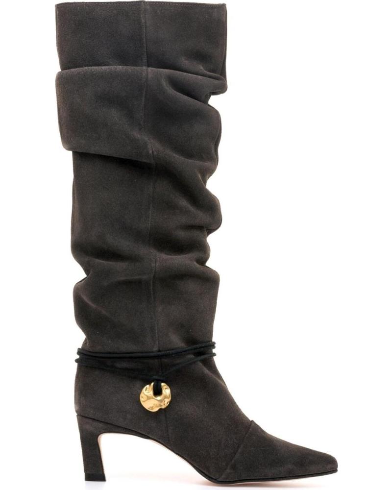 BOTA MTNG 55921 CINZA DE CANO ALTO COM DETALHE METÁLICO GRIS