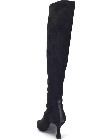 STIVALI ALTI PEDRO MIRALLES 29549 IN CAMOSCIO STRETCH NERO NEGRO