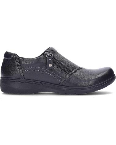 CLARKS CARLEIGH RAY LEDER MOKASSIN SCHWARZ BLACK