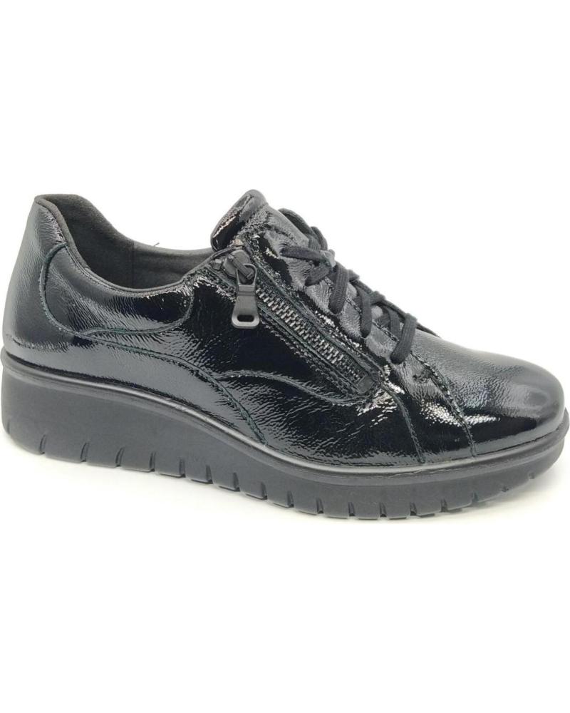 JOSEF SEIBEL 55322 BLACK LACE-UP SHOE NEGRO