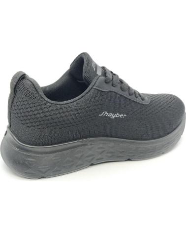 SNEAKERS URBANE JHAYBER CHAPATO NERE NEGRO