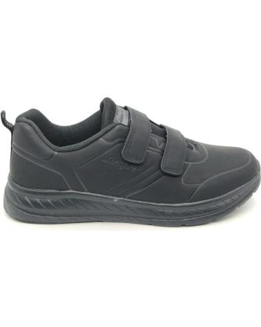 SNEAKERS URBANE JHAYBER CHALSA VELCRO NERE NEGRO