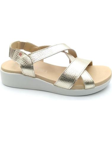 PEPE MENARGUES PEPE SAENZ 10517 PLATINUM GOLD SANDAL GOLD