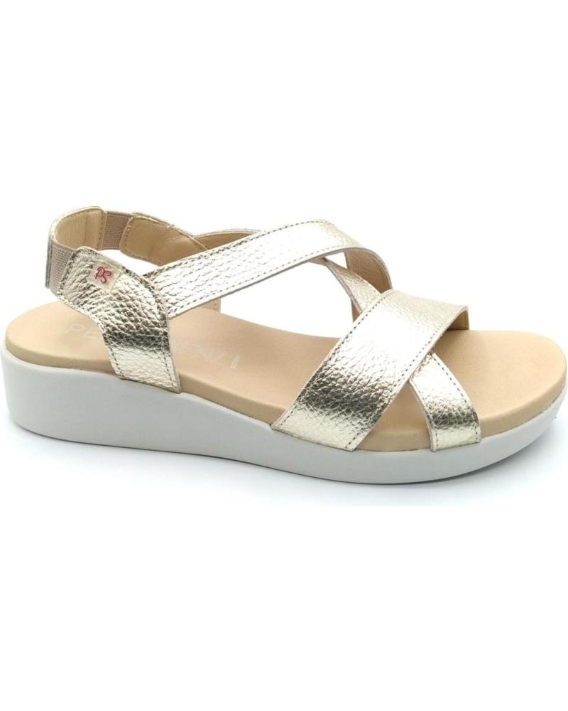 PEPE MENARGUES PEPE SAENZ 10517 PLATINUM GOLD SANDAL GOLD
