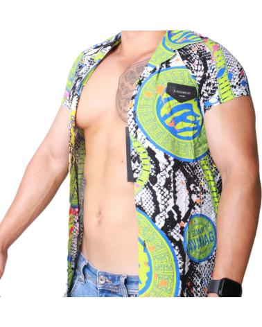 GIANNI KAVANAGH CAMISA EUPHORIA HAWAIANA VERDE
