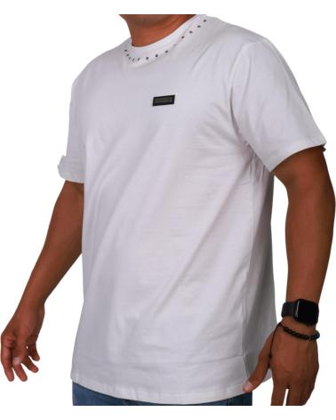 CAMISETA OVERSIZE GIANNI KAVANAGH PALMS BLANCA
