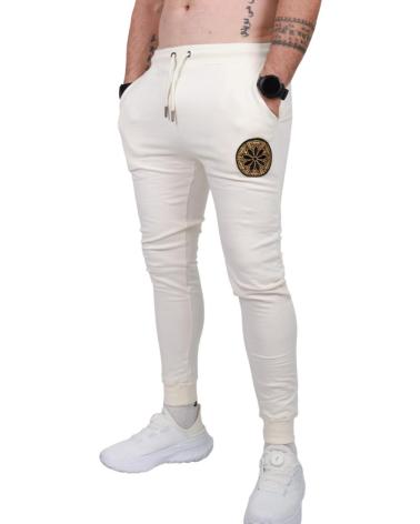 GIANNI KAVANAGH PANTALON OPIUM SAND BLANCO