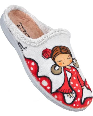 VIVANT V-AR-C252000-EVGR - ZAPATILLAS DE CASA GRISES GRIS