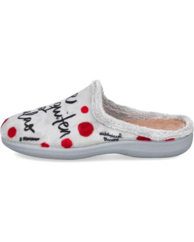 VIVANT V-AR-C252000-EVGR - ZAPATILLAS DE CASA GRISES GRIS