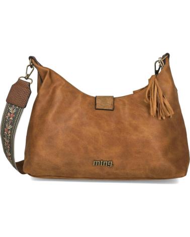 MALA A TIRACOLO MTNG SOCO C58847 COR COURO CUERO