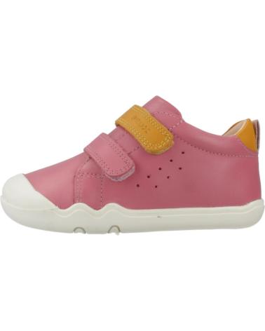 GEOX B STEPPIEUP C8F2P - SCARPA PRIMI PASSI ROSA C8F2P