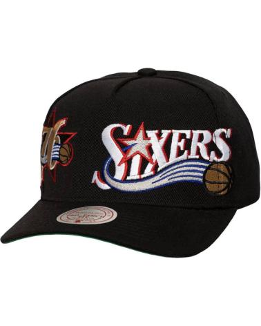 MITCHELL NESS GORRA PHILADELPHIA 76ERS NBA BUSTED PRO SNAPBACK NEGRO BLACK NAN