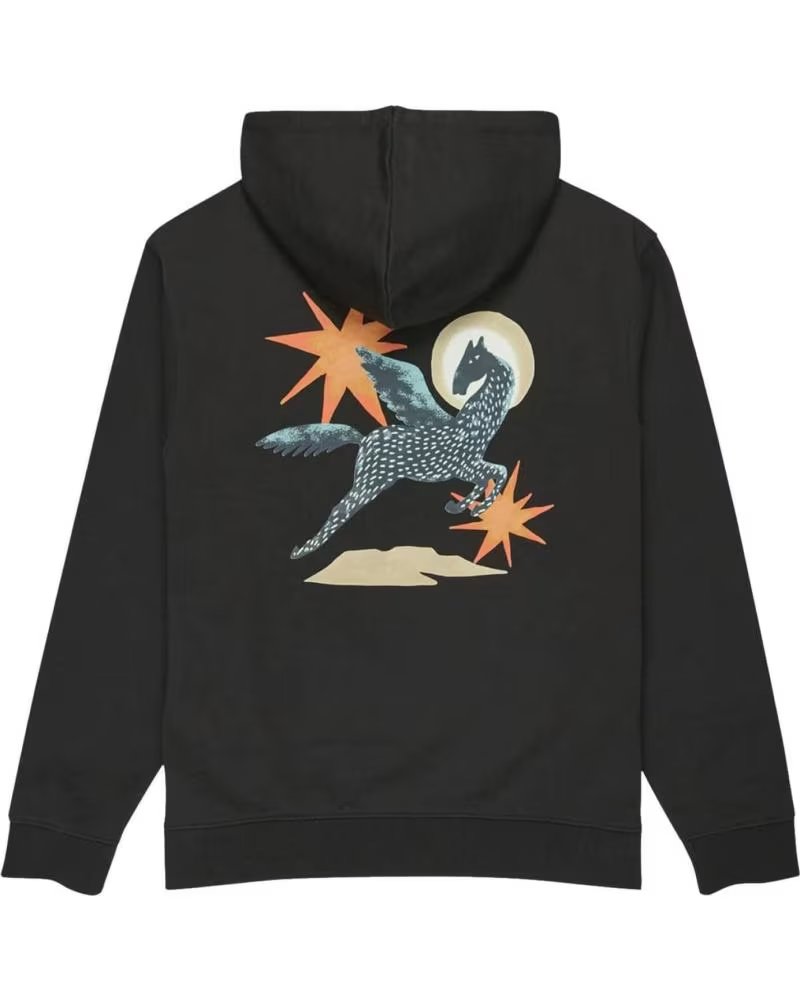 RVCA SUDADERA CON CAPUCHA EVYSF00137-PTK EN NEGRO PARA HOMBRE NAN