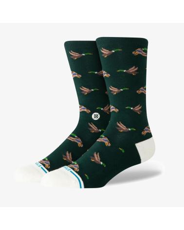 STANCE HUNTIN CREW SOCKEN SCHWARZ NAN