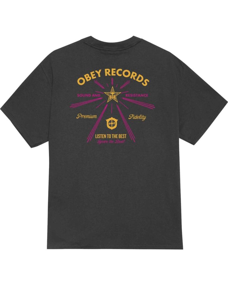 CAMISETA OBEY LISTEN TO THE BEST NEGRA VINTAGE BLACK NAN