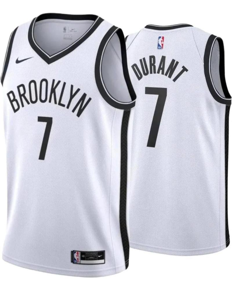 MAILLOT DE BASKET NIKE ASSOCIATION EDITION KEVIN DURANT BROOKLYN NETS 1