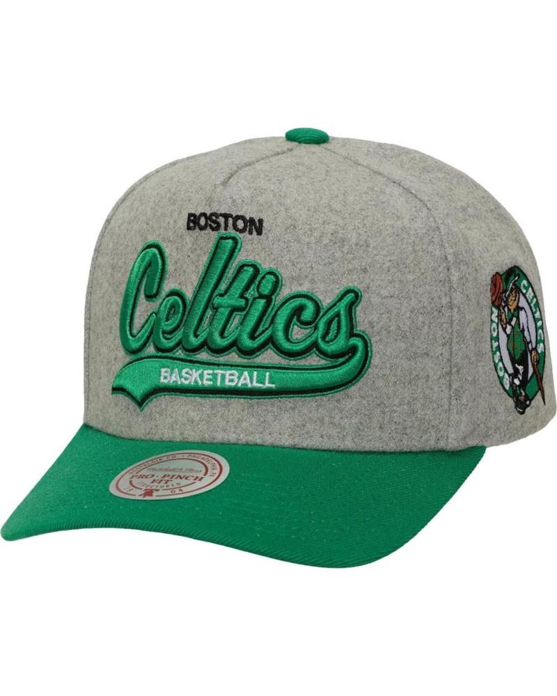 MITCHELL NESS GORRA NBA TAILSWEEPS PRO SNAPBACK BOSTON CELTICS GRIS Y VERD NAN