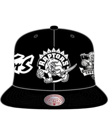 MITCHELL NESS GORRA NBA TRIFECTA SNAPBACK TORONTO RAPTORS NEGRO Y BLANCO B NAN