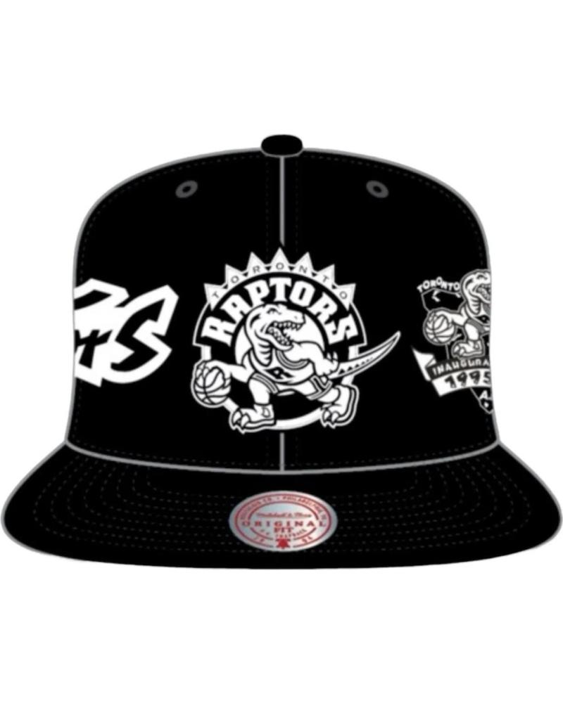 MITCHELL NESS GORRA NBA TRIFECTA SNAPBACK TORONTO RAPTORS NEGRO Y BLANCO B NAN